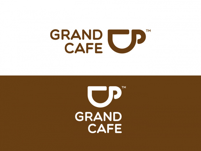 GrandCafe Logo design