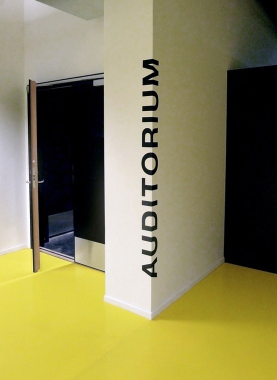 auditorium #sign