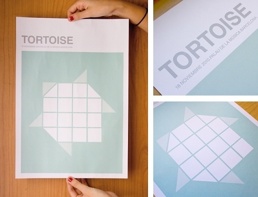 Hintercalada #geometry #spain #gig #tortoise #hintercalada #mlaga #poster #music