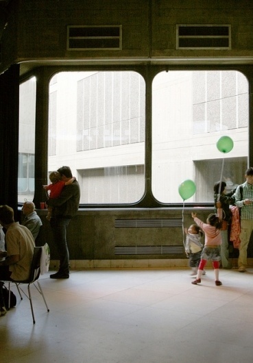 Scrapbook - *typical child with balloon shot on Flickr. #hayward #london #brutalism #child #south #balloon #architecture #bank #qeh