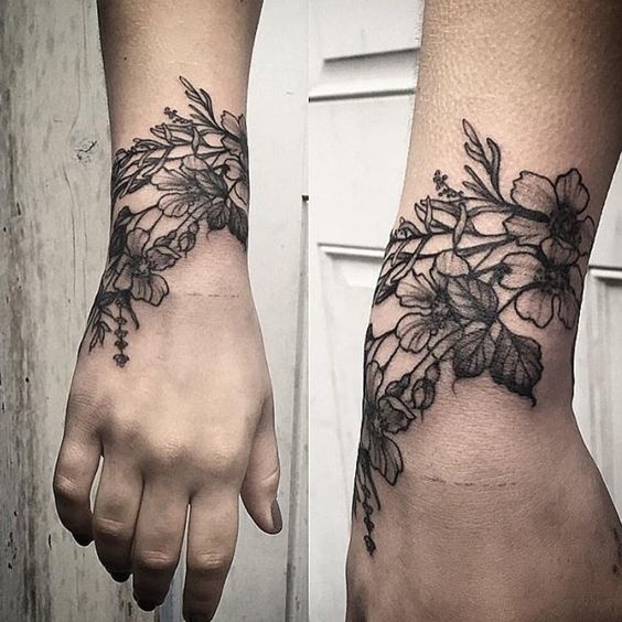 50 Wrist Tattoos for Women  Thinkin Skin Temporary Tattoos
