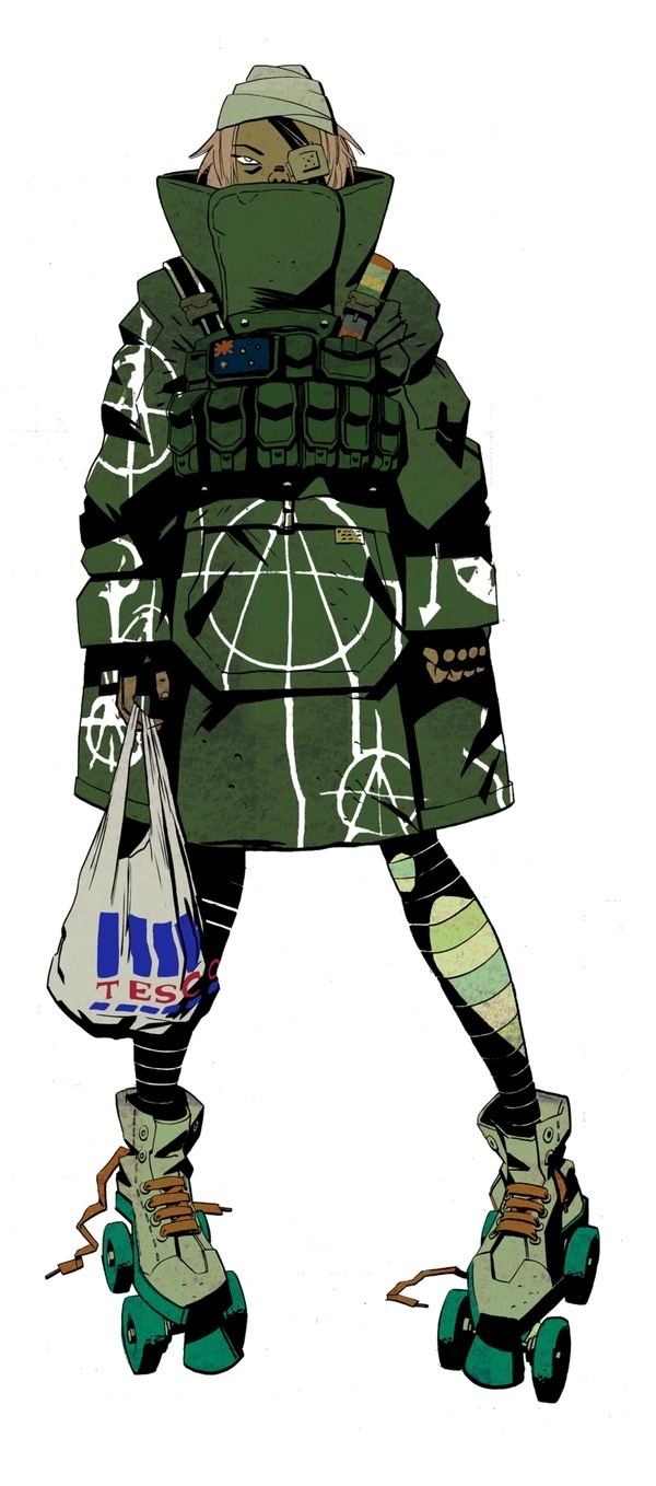 James Harvey: Photo #tank girl #james harvey #illustration
