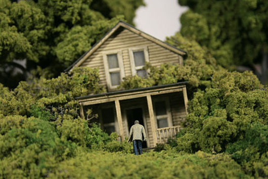 thomas doyle worlds 08 #miniature #diorama #house #art