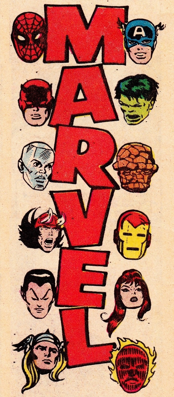 thecomicsvault: M A R V E L Â C O M I C SÂ #dare #hulk #thor #spiderman #captain #nostalgia #iron #comic #devil #illustration #vintage #marvel #america #man