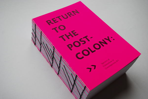 Return to the Postcolony #binding #print #book #typography