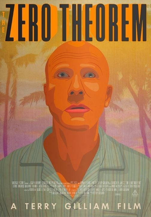 Poster for Zero Theorem by Bob Studio #theorem #zero #illustration #gilliam #terry #poster #film