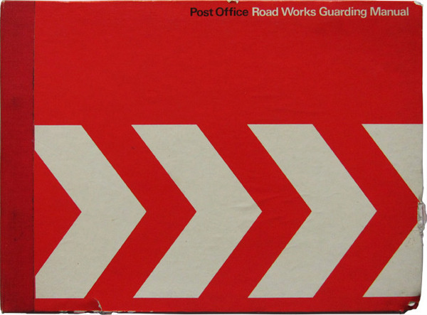 Post Office Road Work Guarding Manual #post #print #design #graphic #office #illustration #manual