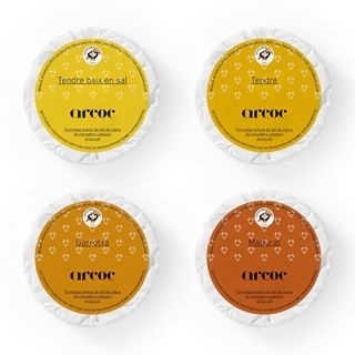 Label for catalan goat cheese