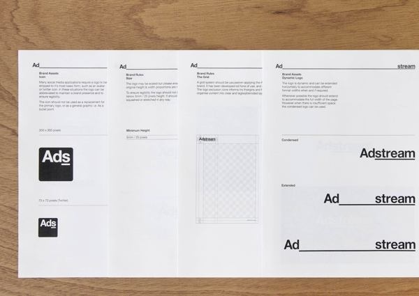 Adstream Brand Identity on Behance #logotype #guidelines #brand #identity #adstream