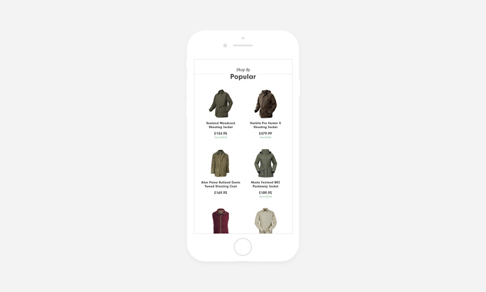 Responsive Shop category