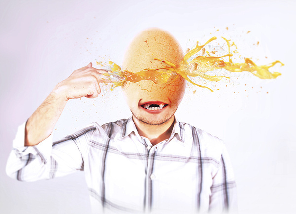 THE EGG THEORY » Escalante #photshop #surrealism #photomanipulation #digital #crazy #photoshop #art