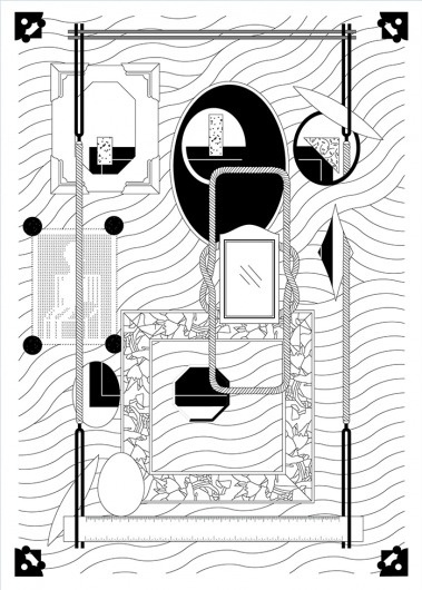 Jonas Nordin – 5070 #shape #poster #texture
