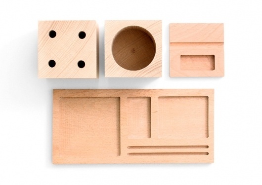 Kukka Blocks Desk Set (Desk, Workspace) | Accessories | Vetted #block #wood #desk #set