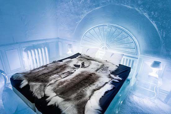 The World's First Permanent Ice Hotel Opens In Sweden