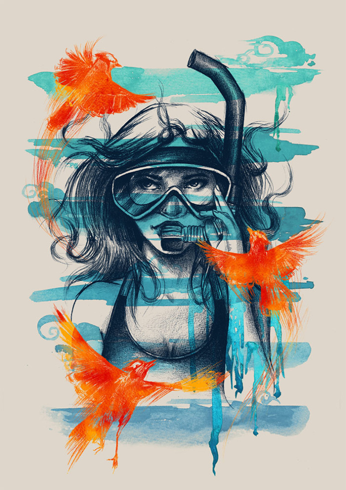 Nanda beautiful illustrations Corrêa