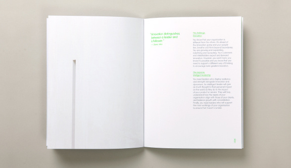 Brochure design idea #391: Firefly brochure by Felt