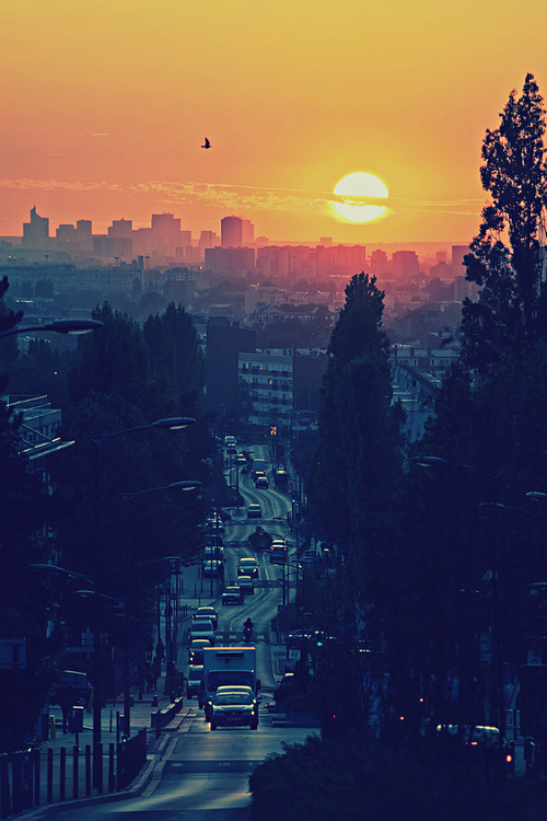 http://deadfix.com/wp content/uploads/2012/11/Sunset.jpg #streets #sunset #cityscape