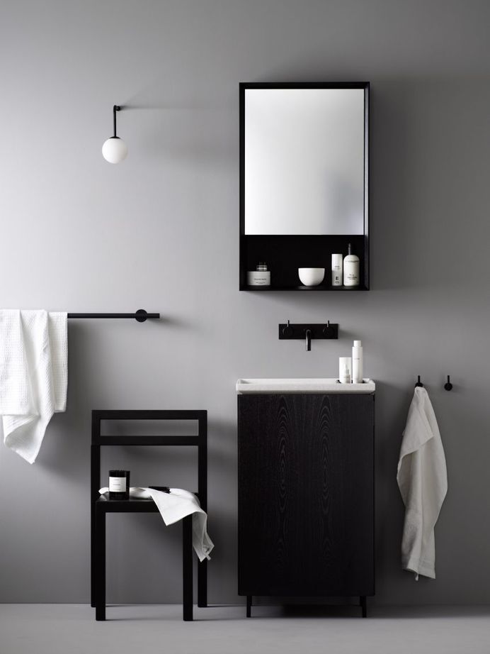 Norm Architects create bathroom collection for small-space living