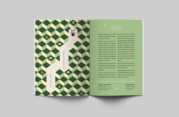 Le Grand Pré, nouvelle création graphique par Dezzig