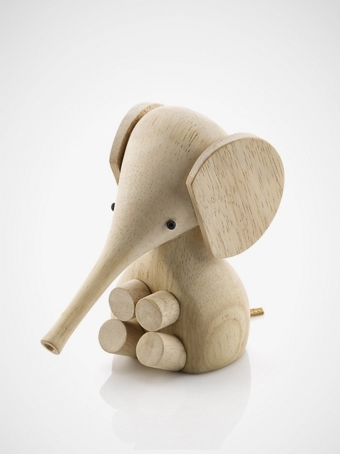 Gunnar Baby Elephant Human Empire #wood #toy #elephant
