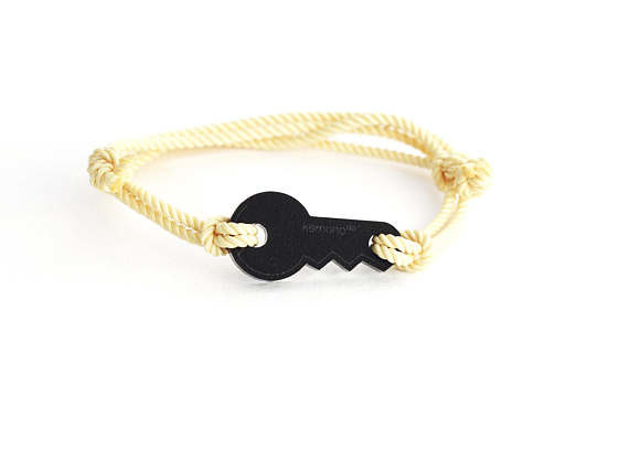 Key Kemono #bracelet / #wristlet - black edition - plexi #key #product
