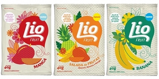 LioÂ Fruit - TheDieline.com - Package Design Blog #packaging #fruit #illustration #colorful #lio #consumer