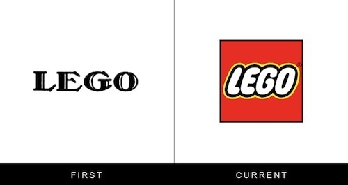 Logos Of Famous Brands, Then And Now DesignTAXI.com #logo #branding