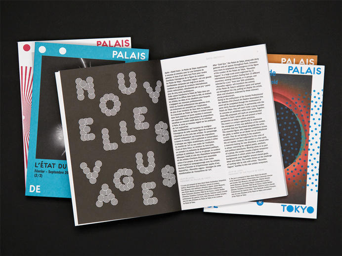Guides Palais de Tokyo #typography