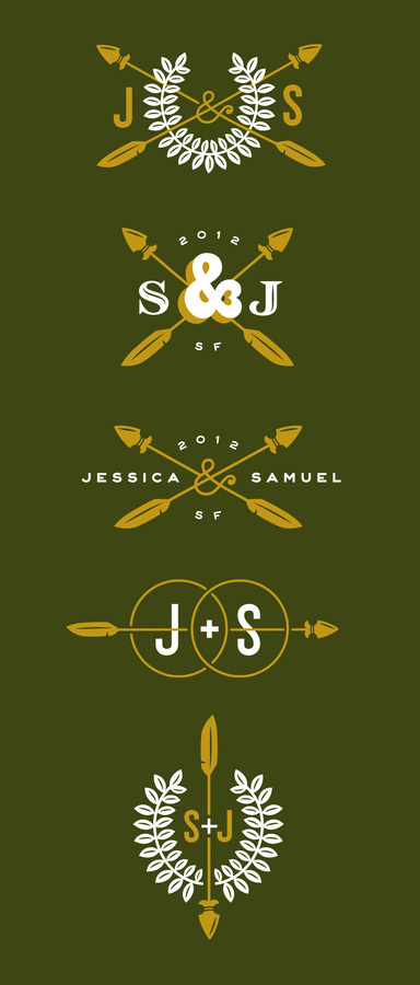 Jessica Hische Sam #cross #up #type #wedding #lock