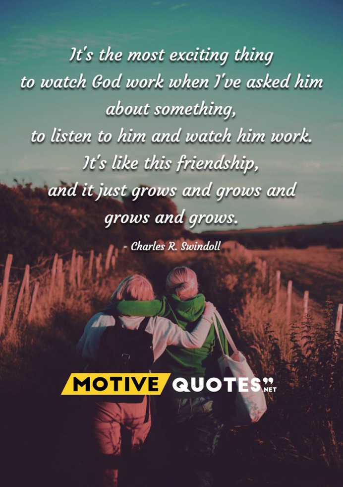 It's the most exciting thing to watch God work