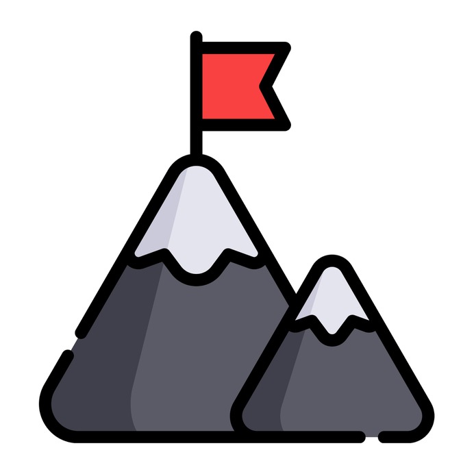 See more icon inspiration related to mission, goal, mountain, business and finance, sports and competition, achievement, winner, flags, landscape, mountains, flag and nature on Flaticon.