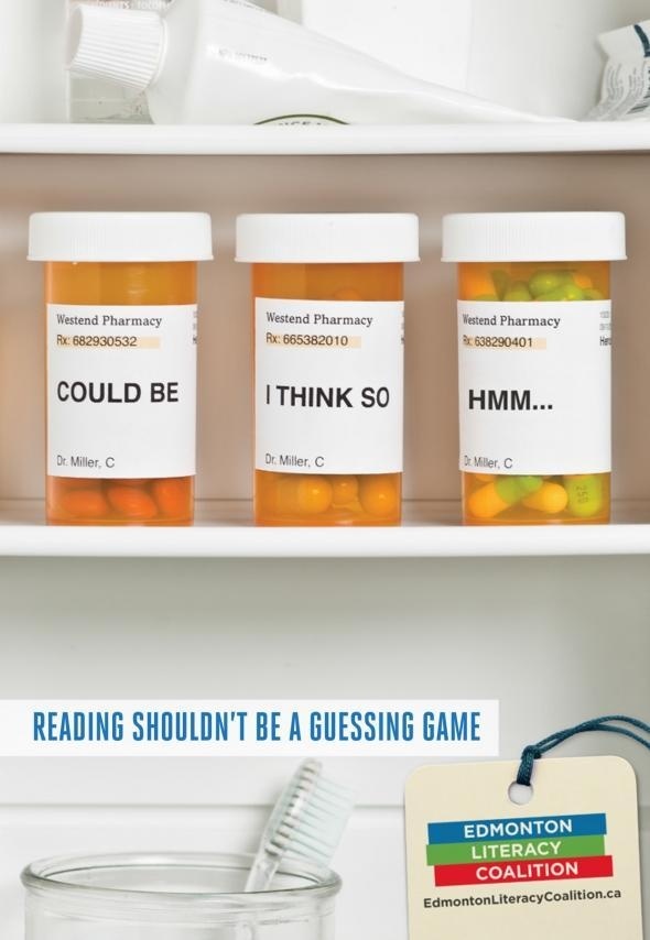Edmonton Literacy Coalition: Pills #ewf