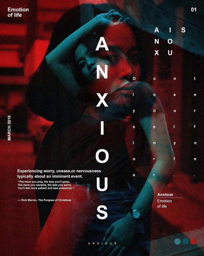 Emotion of life – Anxious
