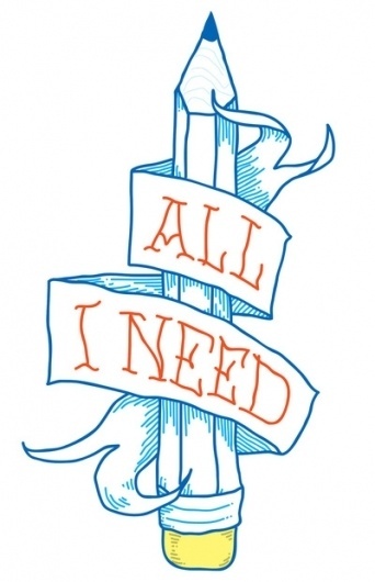 All I need Art Print by Andrei D. Robu | Society6 #type #shop #pencil #tshirt