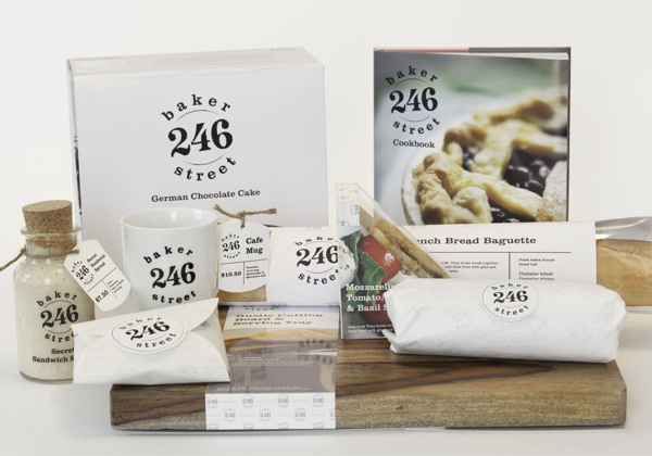 246 Baker Street on Behance #cafe #identity #branding #restaurant