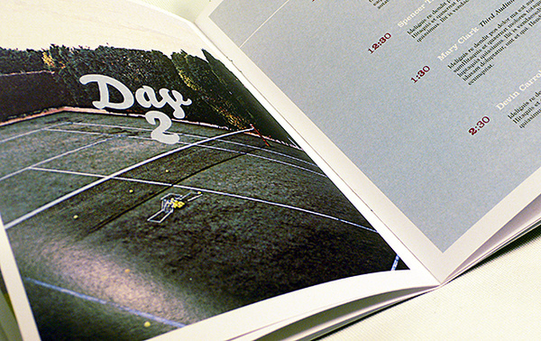 The Design Classic Varsity Crime Wave #classic #design #schedule #layout #booklet #brochure