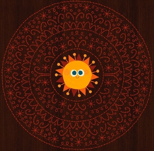 Johnny Yanok - Hello! #sun #yanok #design #illustration #johnny
