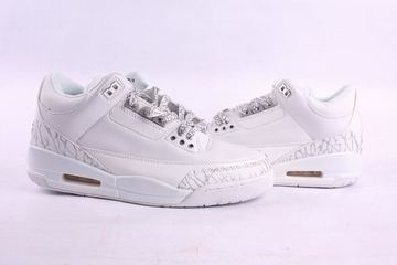 Nike Air Jordan 3 Retro White Men's #shoes
