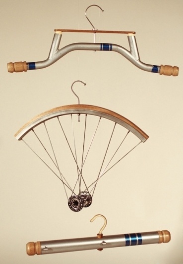 Getting the Hang of Upcycling - Core77 #hanger #cycle