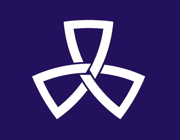 Kanji town badge, Japan #logo