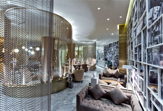Chinese Boutique Hotel Skytel #hotel #lobby #design