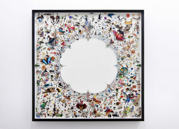 Photographic Collages Suspended in Plexiglas #transparent #photography
