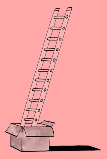 ladder-col.jpg (405×600) #ladder #illustration #box