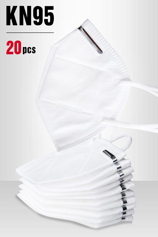 20 pcs KN95 CE FFP2 Mask Face Mask Respirator Protection CE Certificat (Mask004)