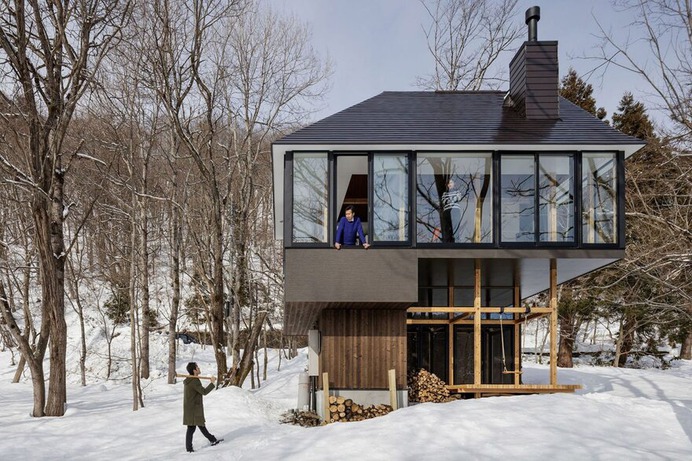 Lakeside Cottage at Nojiri-ko, Japan / SUGAWARADAISUKE Architects