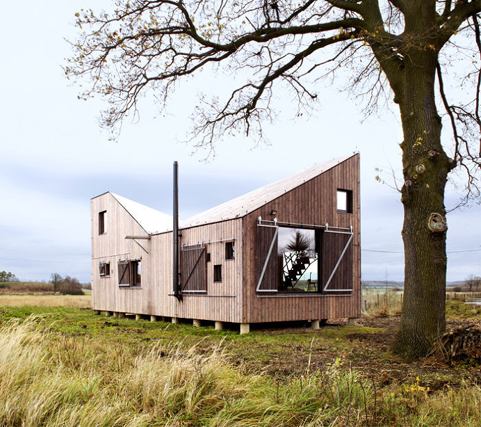 Modernistic Wooden House Zilvar - #architecture, #house, #home, home, architecture