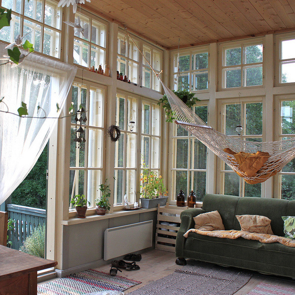 photo #interior #hammock