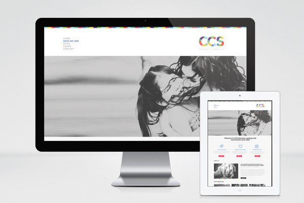 CCS Community Services #scroll #interactive #ux #ipad #responsive #design #color #ui #website #digital #brand #colorful #mobile #minimal #art #direction #minimalist #navigation