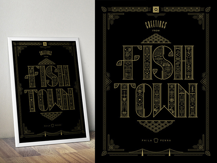Art Deco print