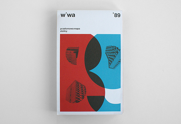 WARSAW `89 MAP on Behance #print #design #graphic #cover #editorial